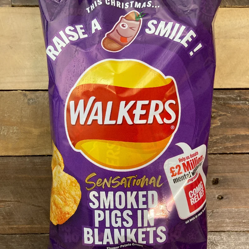 -Explosion-proof leash FOR LARGE dogs10x Walkers Smoked Pigs In Blankets Crisp Bags (2 Packs of 5x25g) -Explosion-proof leash FOR LARGE dogs10x Walkers Smoked Pigs In Blankets Crisp Bags (2 Packs of 5x25g)