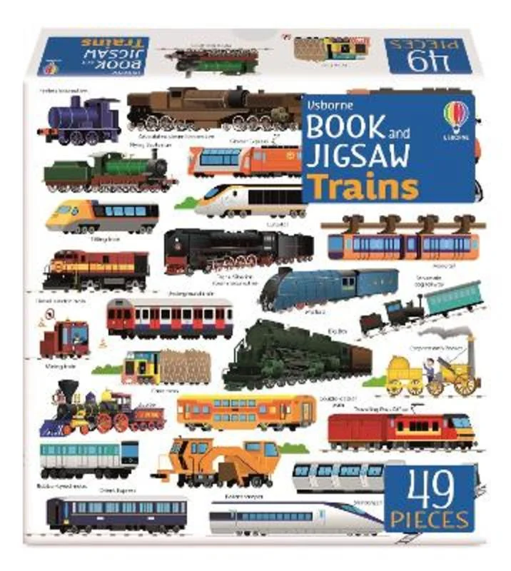 - ​​Christmas pet Christmas clothingUsborne Book and Jigsaw Trains