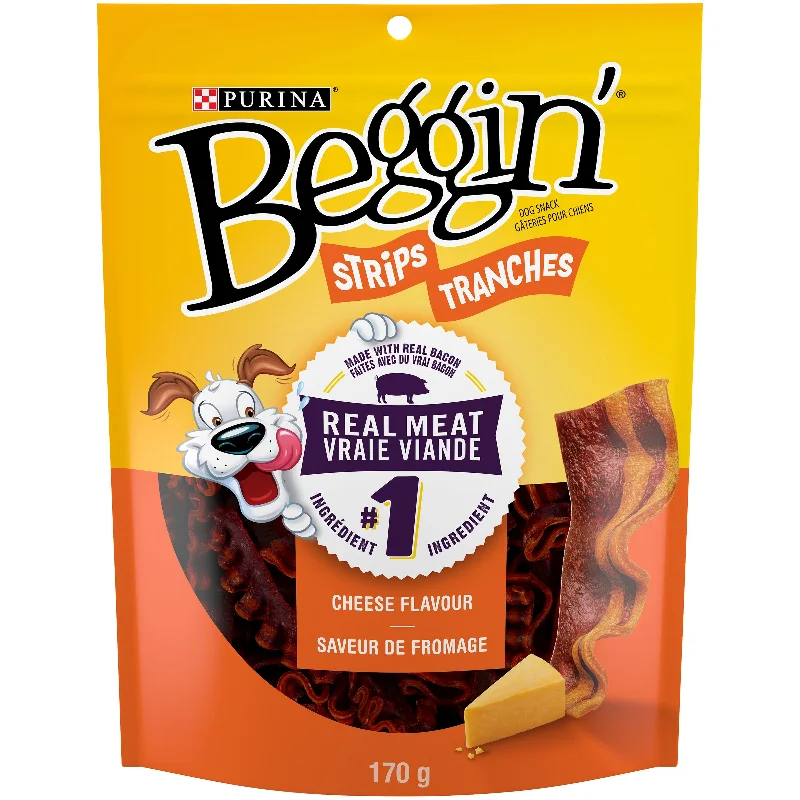 - Royal Canin dog food recommendationBeggin’ Strips Cheese Dog Snacks