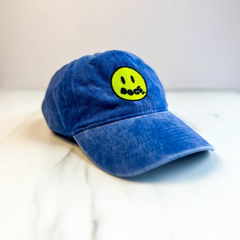 - Rabbit grass rack to prevent waste food boxUnisex Embroidered Doggy Smile Cap | Royal Blue - Rabbit grass rack to prevent waste food boxUnisex Embroidered Doggy Smile Cap | Royal Blue