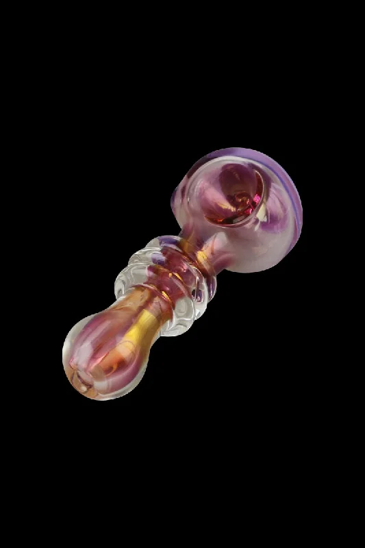 - Chinchilla cooling ice nest ceramic plateGold Fumed Glass Spoon Pipe - Jetson