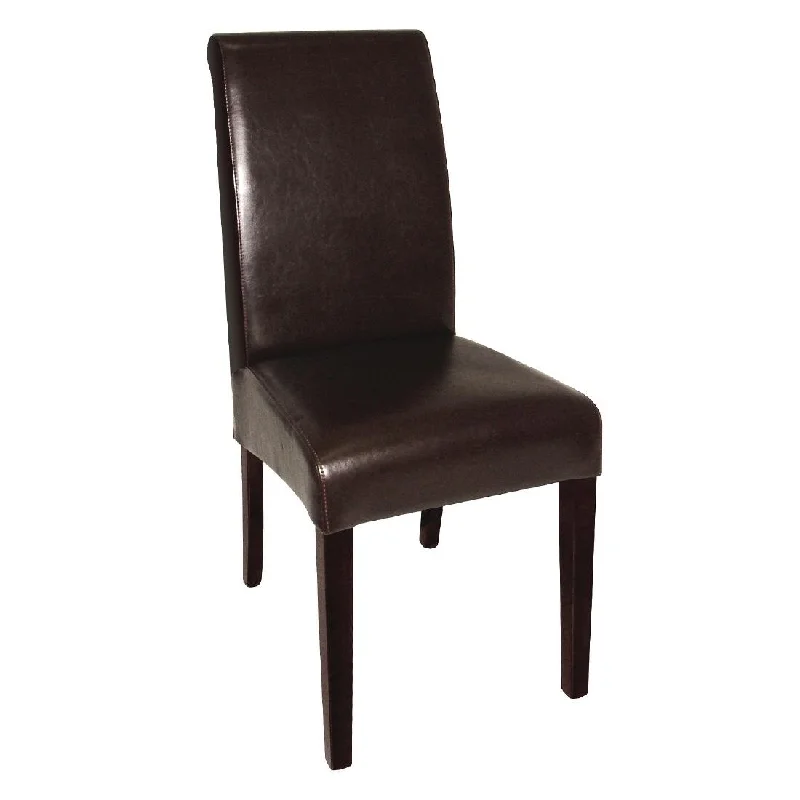 - Organic cotton dog bibsBolero Curved Back Leather Chairs (Pack of 2)