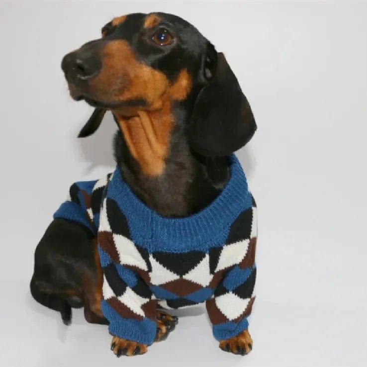 - Cat hair ball removal and hair removal creamWiener Dog Check Sweater