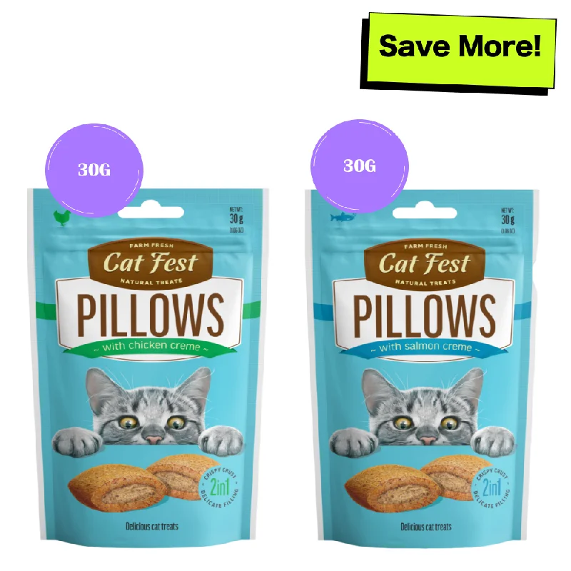 - Parrot climbing and standing wooden frameCatfest Pillows with Chicken and Salmon Cream Cat Treats Combo