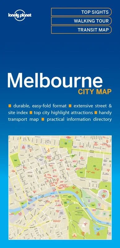  -Non-contact cat thermometerLonely Planet Melbourne City Map