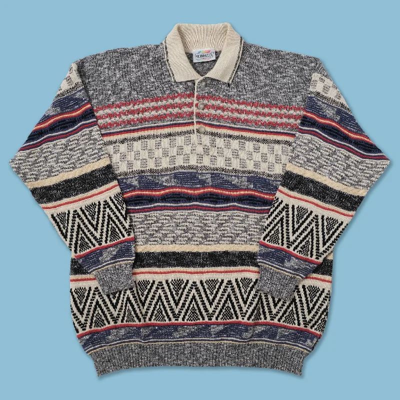 - Organic cotton dog bibsVintage Monello Knit Sweater XLarge