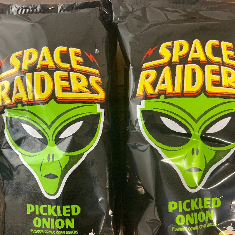 - Automatic temperature adjustment cat bed12x Space Raiders Pickled Onion Corn Snack Bags (2 Packs of 6X13g)