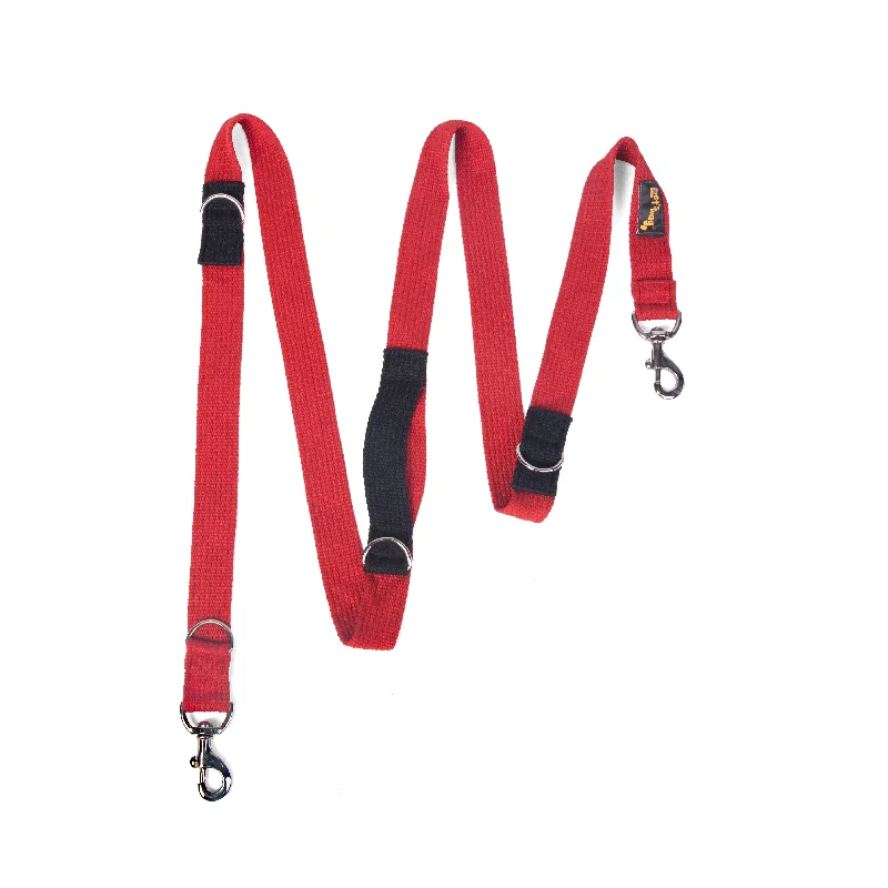  -Anti-slip claw protection raincoat FOR dogsLet's Wag Multi Purpose Leash for Dogs (Red)