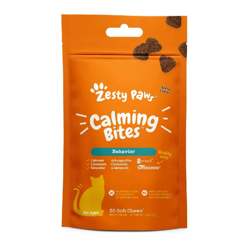 - Climbing pet constant temperature heating padCalming Bites for Cats, Stress & Anxiety Relief Supplement, Bacon Flavor, 30 Ct - Climbing pet constant temperature heating padCalming Bites for Cats, Stress & Anxiety Relief Supplement, Bacon Flavor, 30 Ct