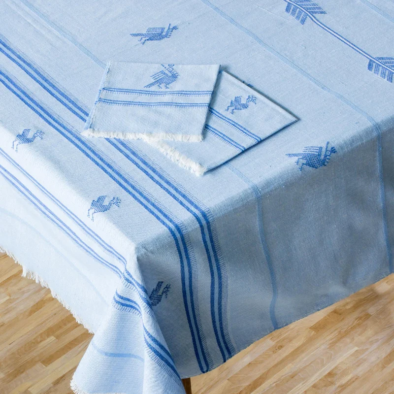 - Degradable pet feces bagBirds of the Garden Guatemalan Handmade Tablecloth and Napkins Set - Degradable pet feces bagBirds of the Garden Guatemalan Handmade Tablecloth and Napkins Set