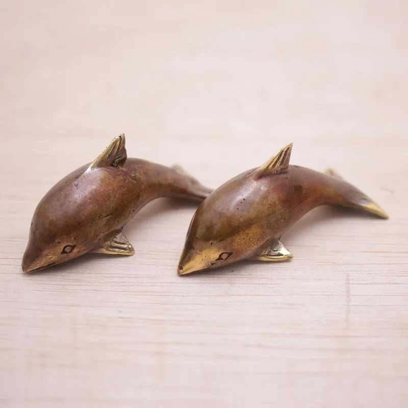 - Summer pet ice matAntique Dolphins Pair of Handcrafted Balinese Bronze Dolphin Figurines - Summer pet ice matAntique Dolphins Pair of Handcrafted Balinese Bronze Dolphin Figurines