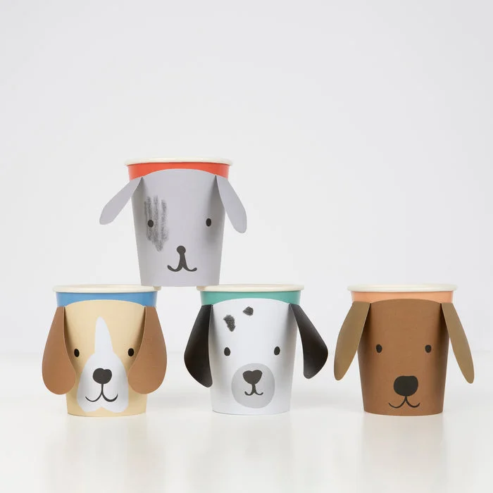 - Pet fence foldable indoorMeri Meri Party Cups | Puppy Party 8x