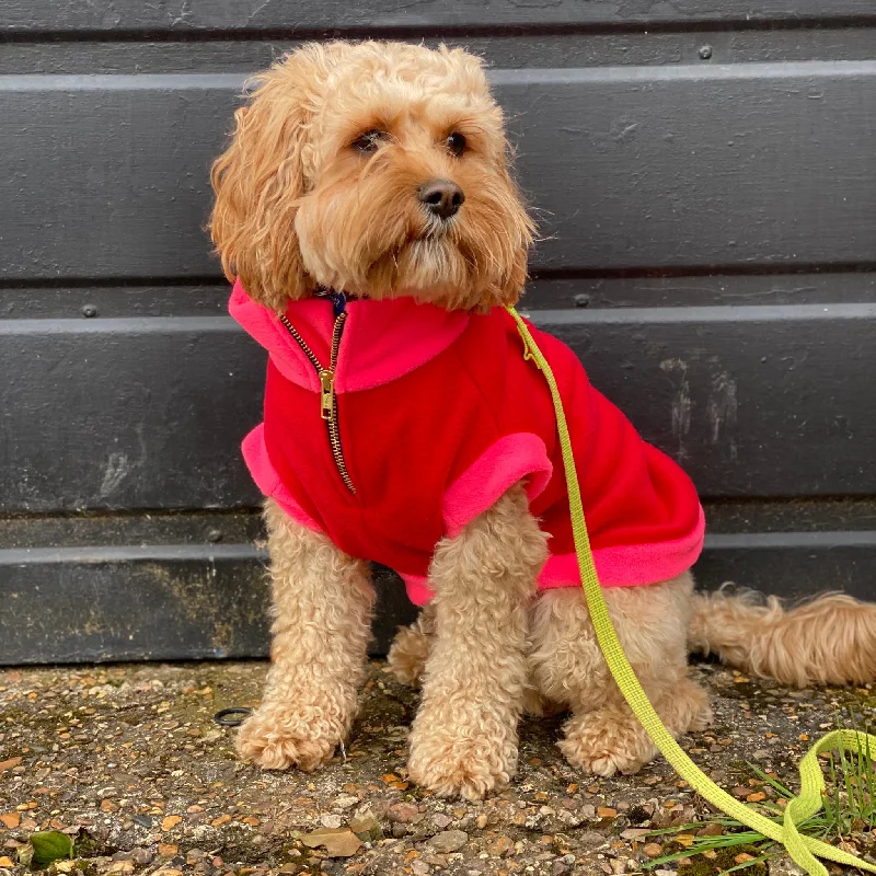  -Non-contact cat thermometerThe Gatsby Fleece | Dog Jumper | Red and Pink