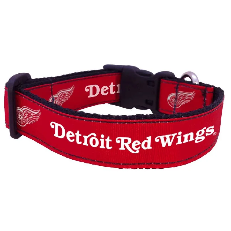  . **Cat clothes cute model**Detroit Red Wings Premium Dog Collar