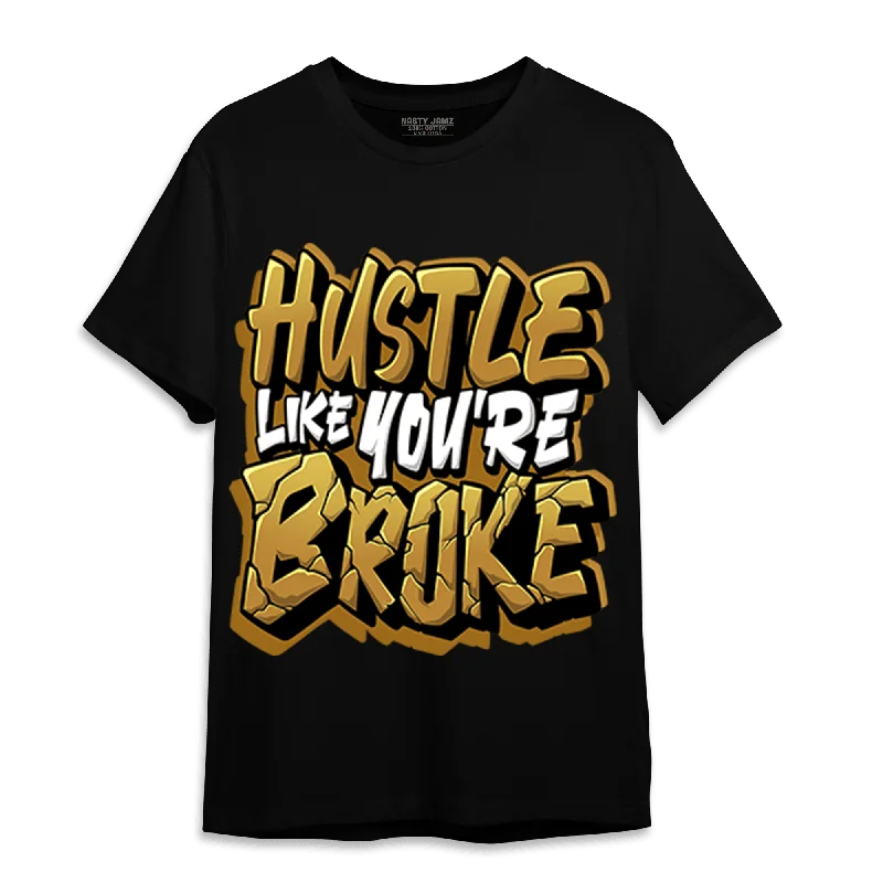 NastyJamz Wheat 13s T Shirt Match Hustle Like Broke